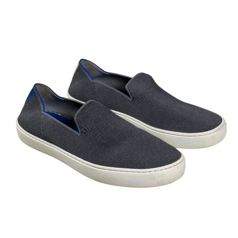 Rothy's‎ Size 9 Women's Gray Solid Knit The Original Slip On Sneaker Shoes